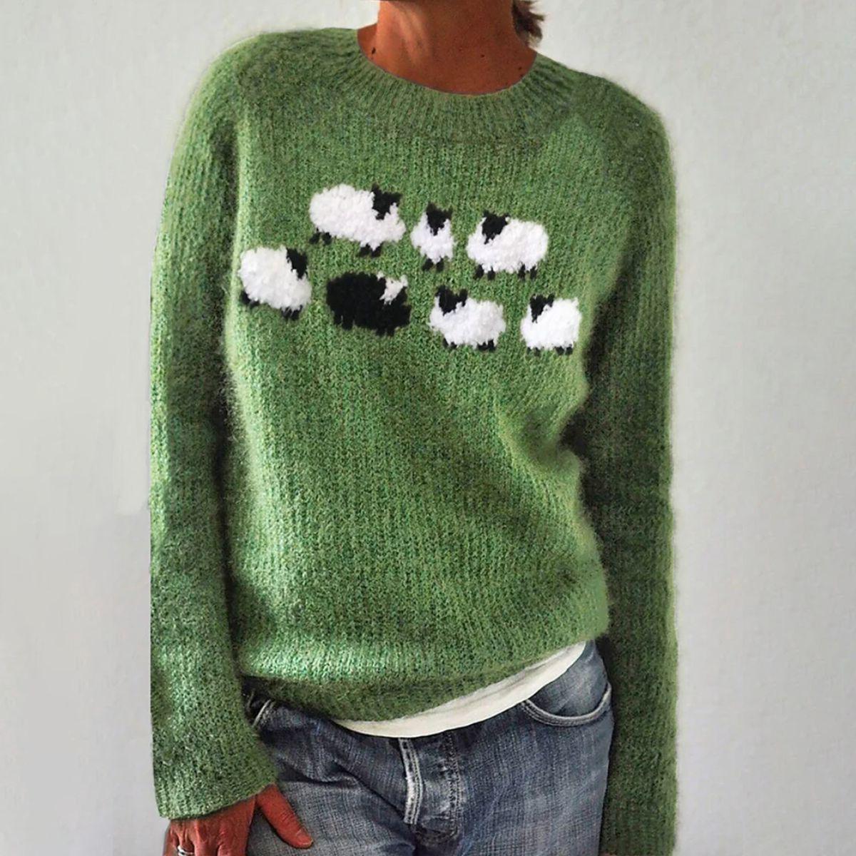 GREEN™ | CRAFT STYLE LONG SLEEVE SWEATER