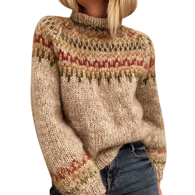 VALENTINA™ | SOFT WOOL STRIPED SWEATER