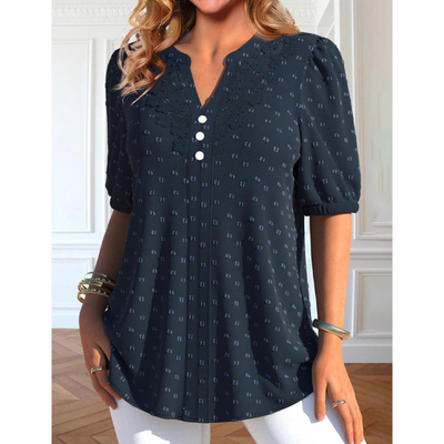 Campbell | Women's Casual Blouse | V-neck