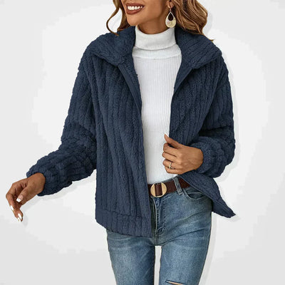 SVEVA™ | STYLISH PLUSH CARDIGAN