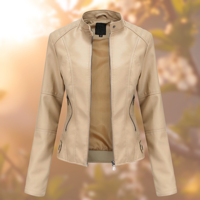 Giorgina - Stylish leather jacket for women