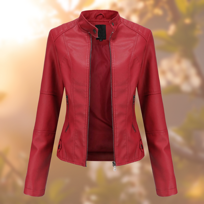 Giorgina - Stylish leather jacket for women