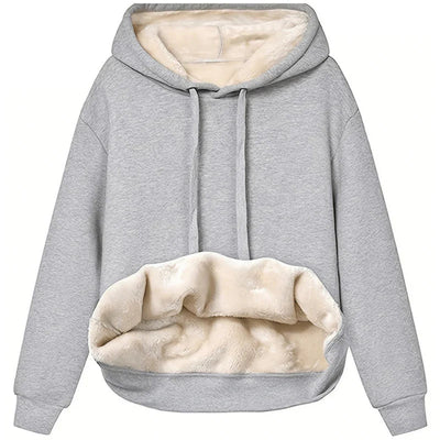 Babette soft and warm fleece hoodie