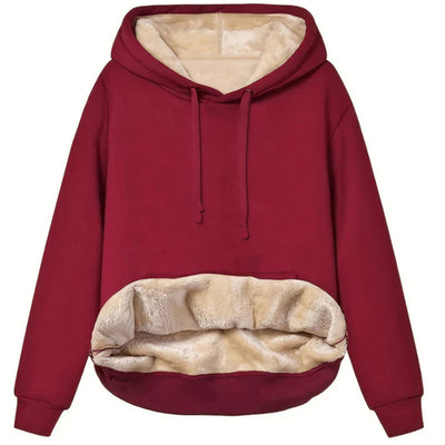 Babette soft and warm fleece hoodie