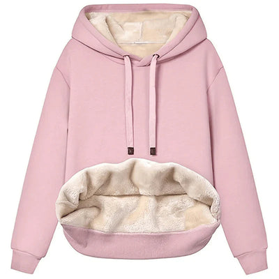 Babette soft and warm fleece hoodie