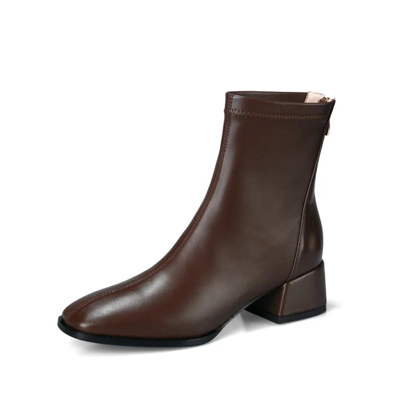 Bold Boundary Genuine Leather Boots