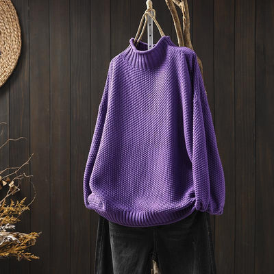 ANITA™ | SOFT AND STYLISH WAFFLE KNIT SWEATER