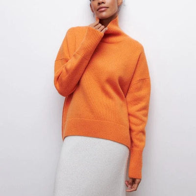 Carla - cashmere turtleneck sweater