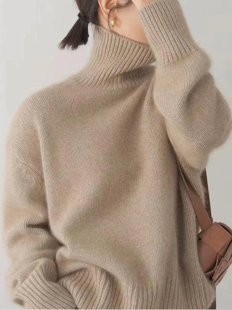 DAFNE™ | PREMIUM CASHMERE TURTLENECK