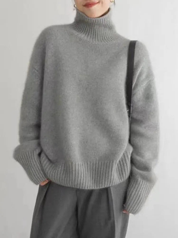 DAFNE™ | PREMIUM CASHMERE TURTLENECK