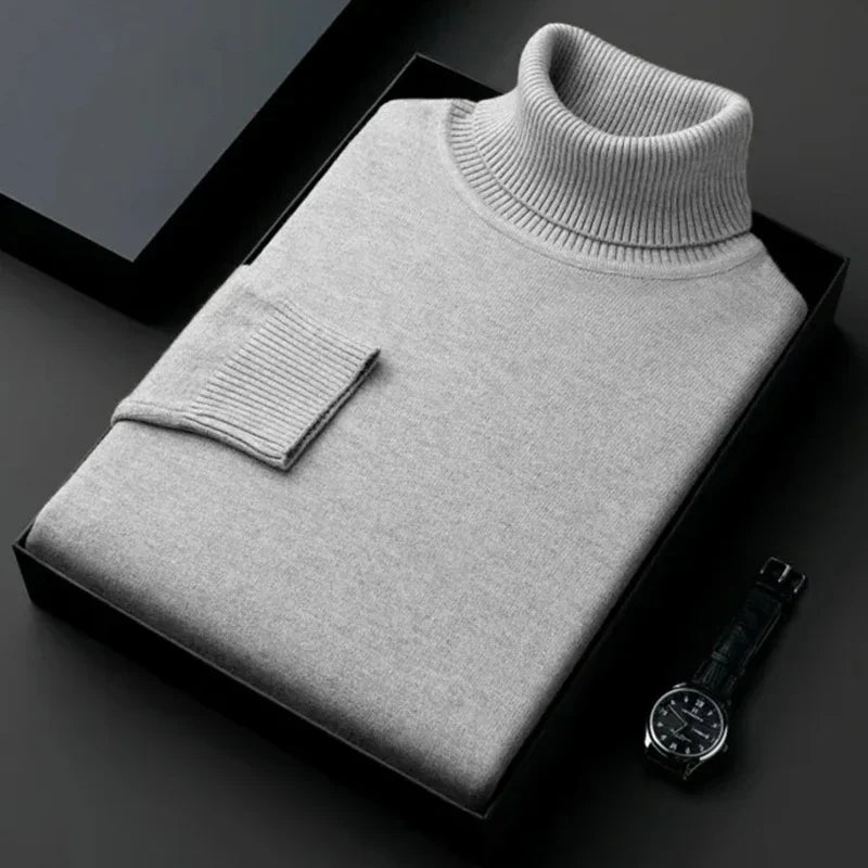 Connor | Cashmere Turtleneck Sweater