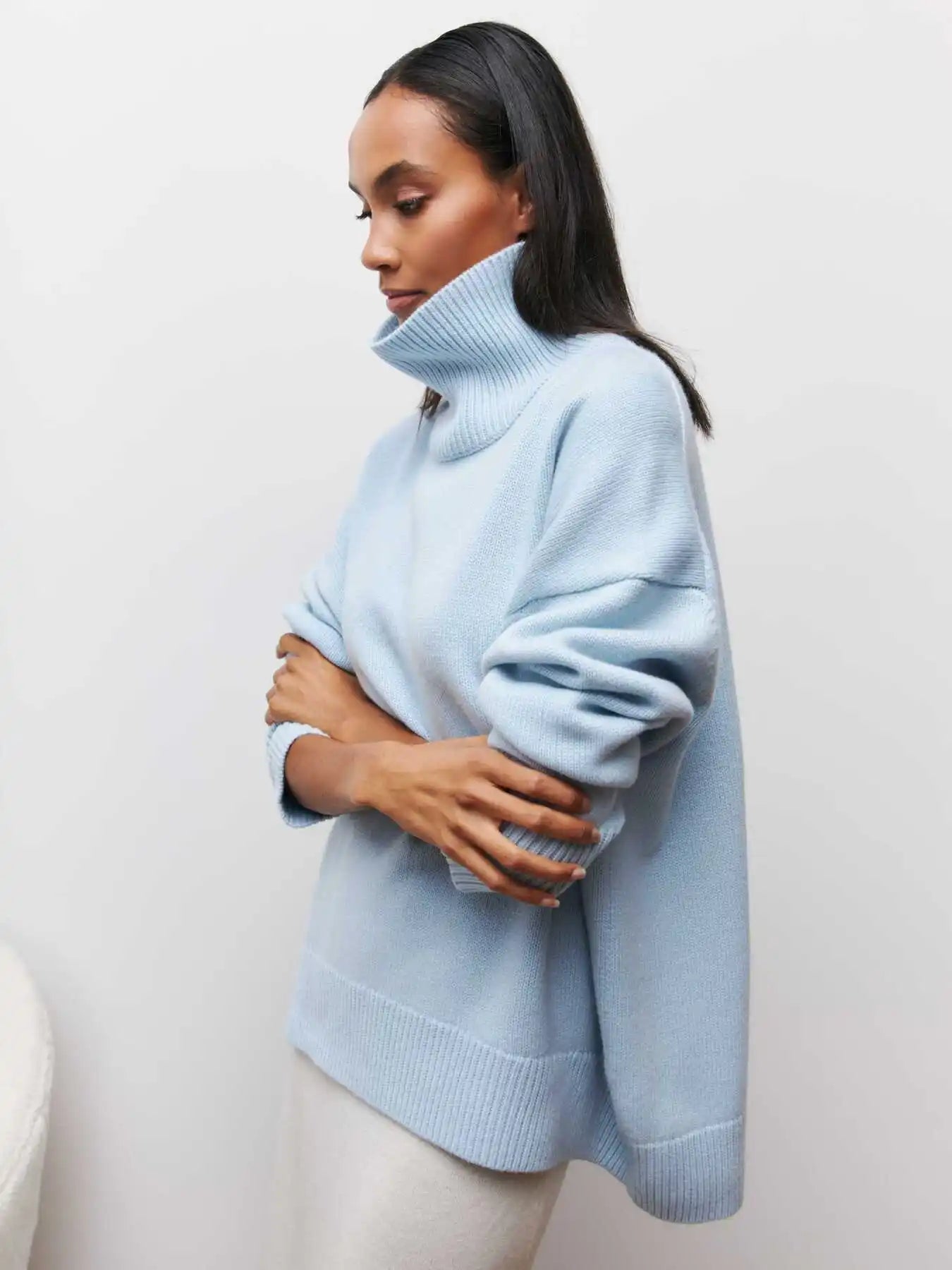 LARA™ | REFINED OVERSIZED TURTLENECK