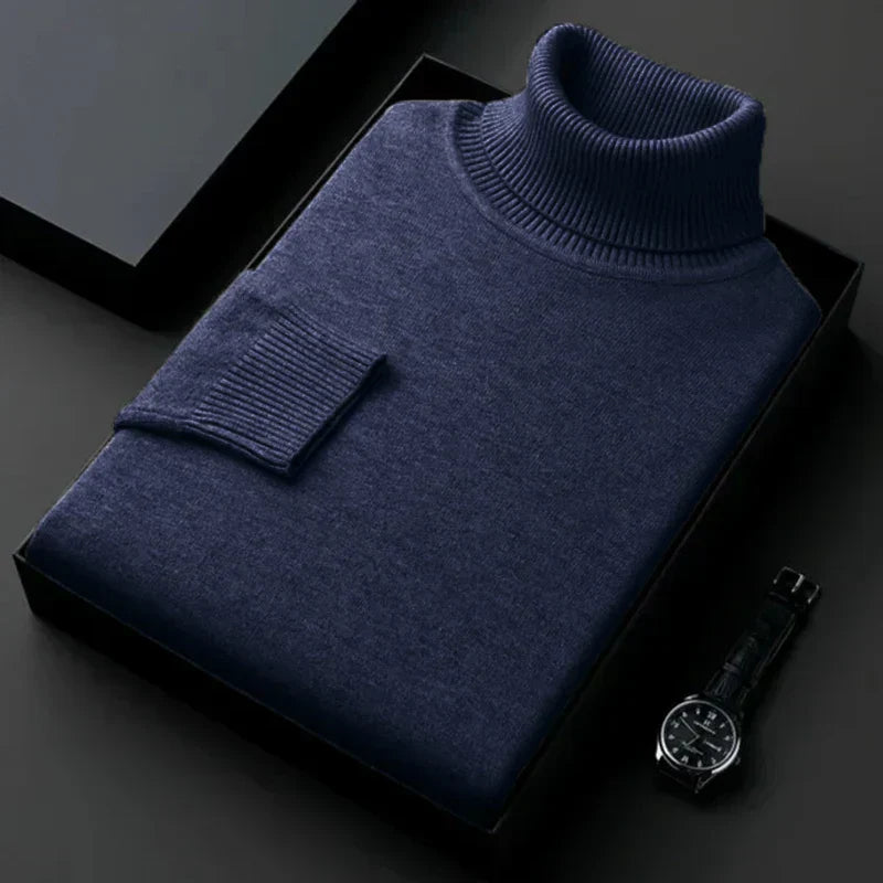 Connor | Cashmere Turtleneck Sweater