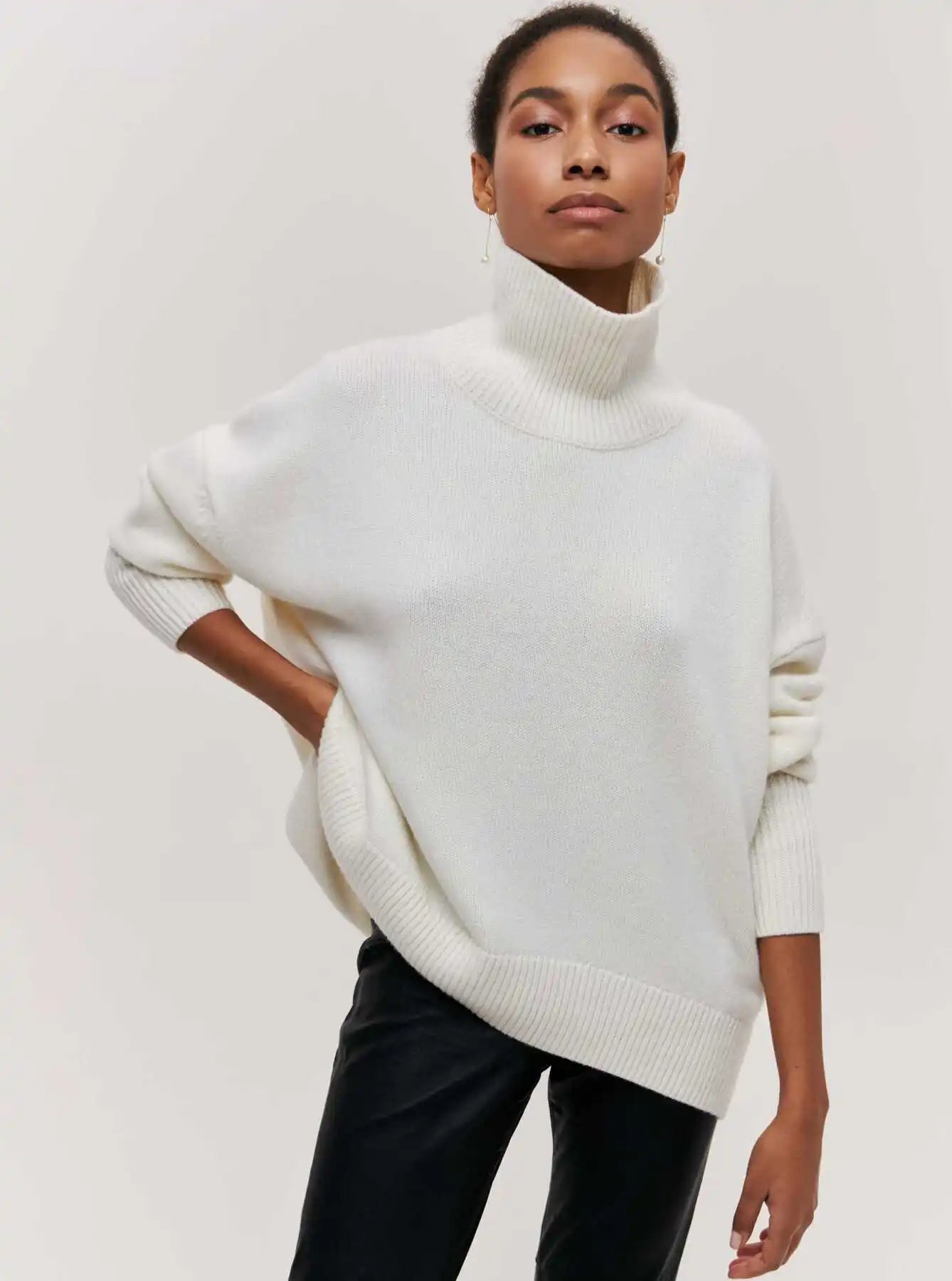 LARA™ | REFINED OVERSIZED TURTLENECK