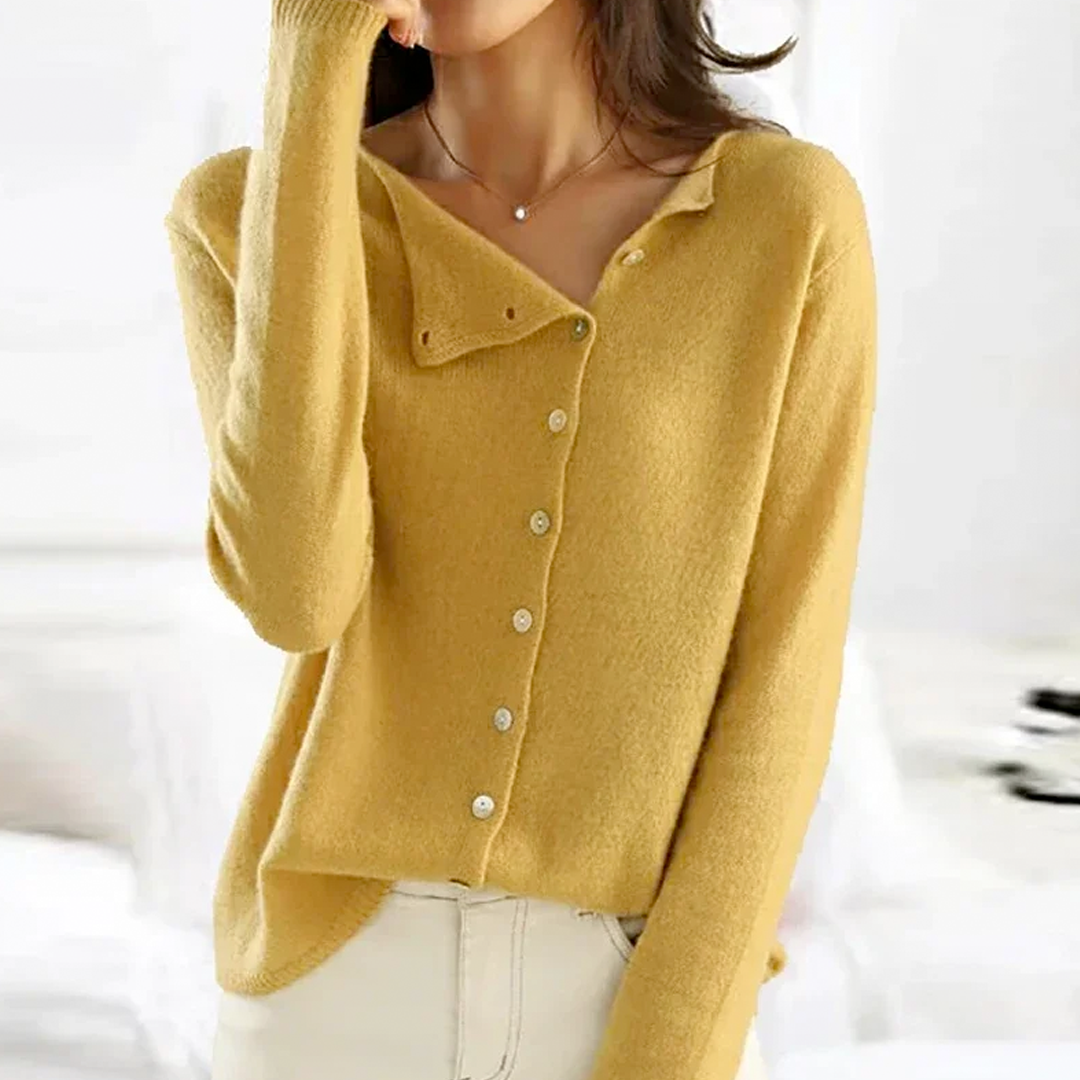 AMELIA™ | PREMIUM QUALITY ELEGANT CASHMERE CARDIGAN