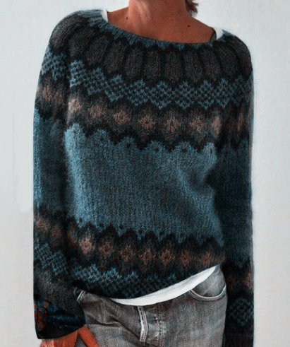 Stella | Retro Winter Jumper